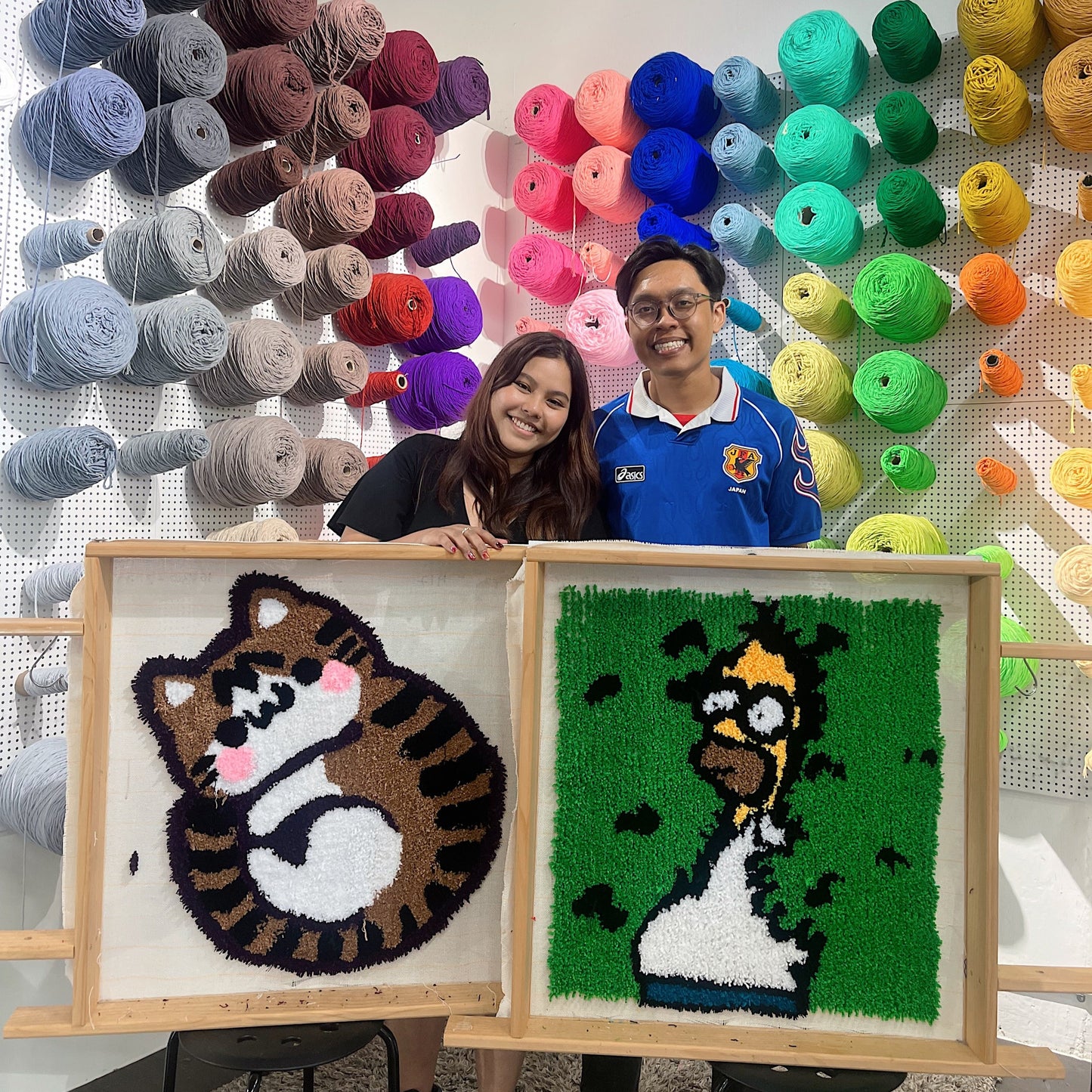 HelloRugsSG - Single Frame Tufting Workshop (4hrs)