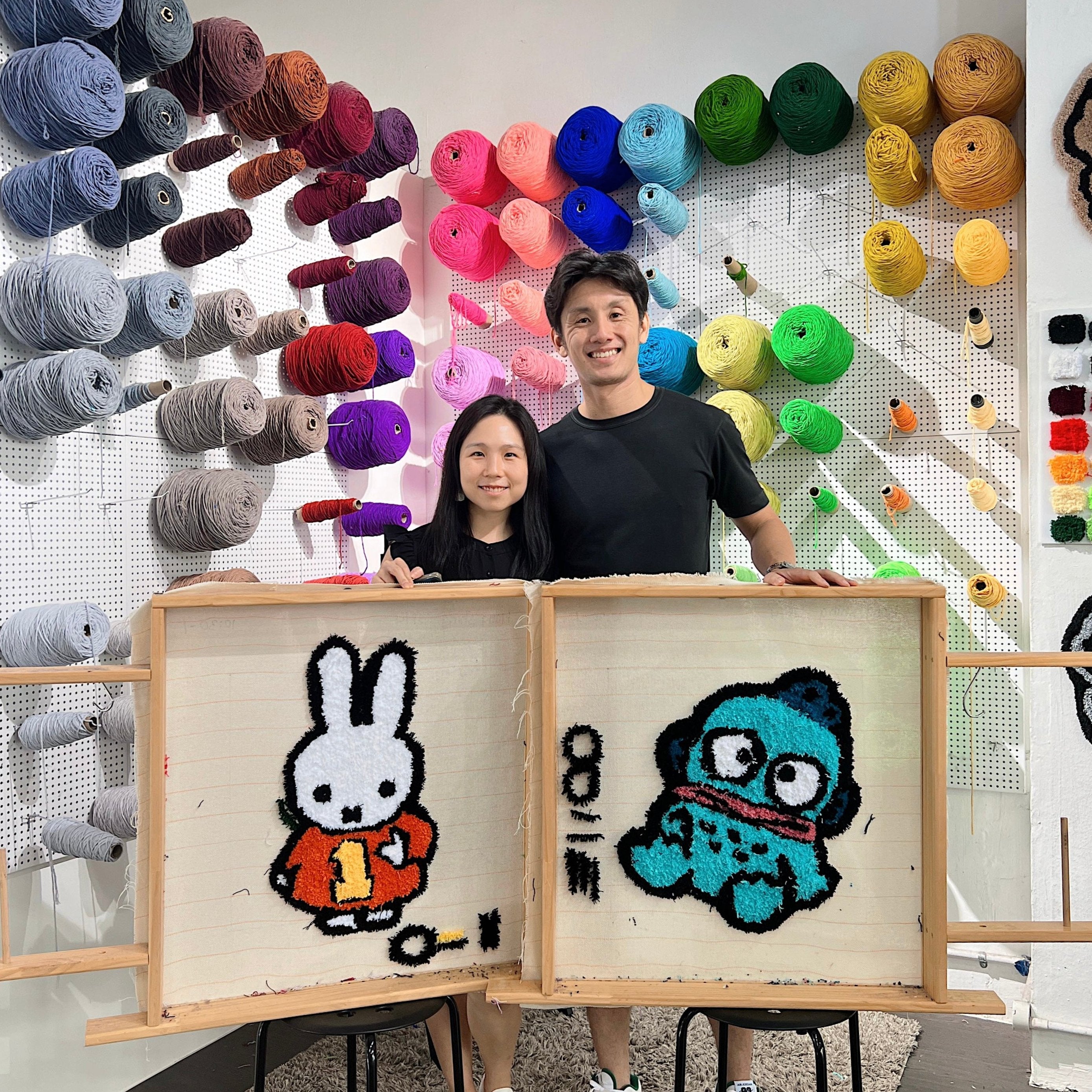 HelloRugsSG - Single Frame Tufting Workshop (2.5hrs)